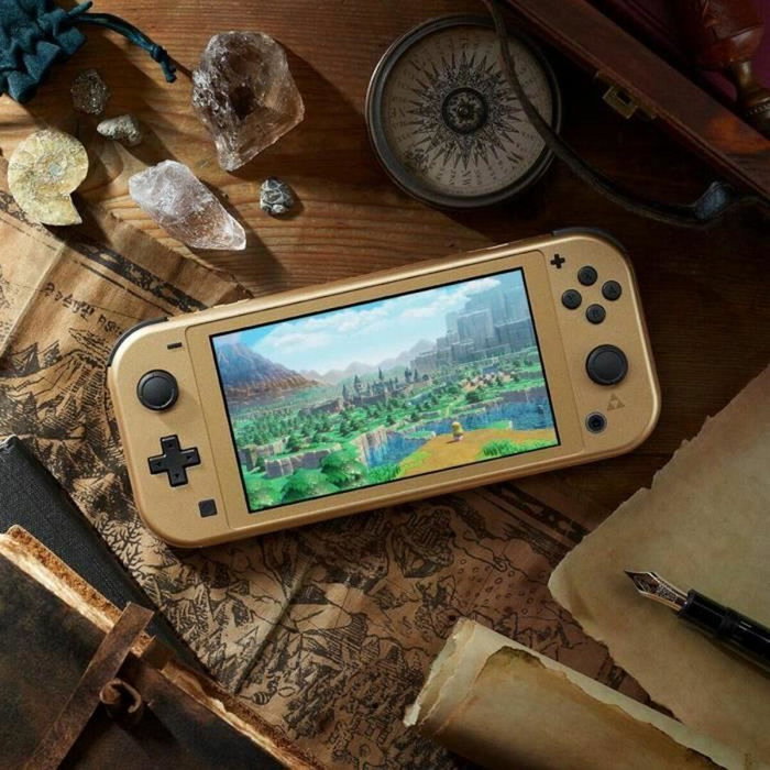 Nintendo SWLITE HY + 12S Consola Nintendo Switch Lite Hyrule Edition - Incluye 12 Meses Nintendo Switch Online