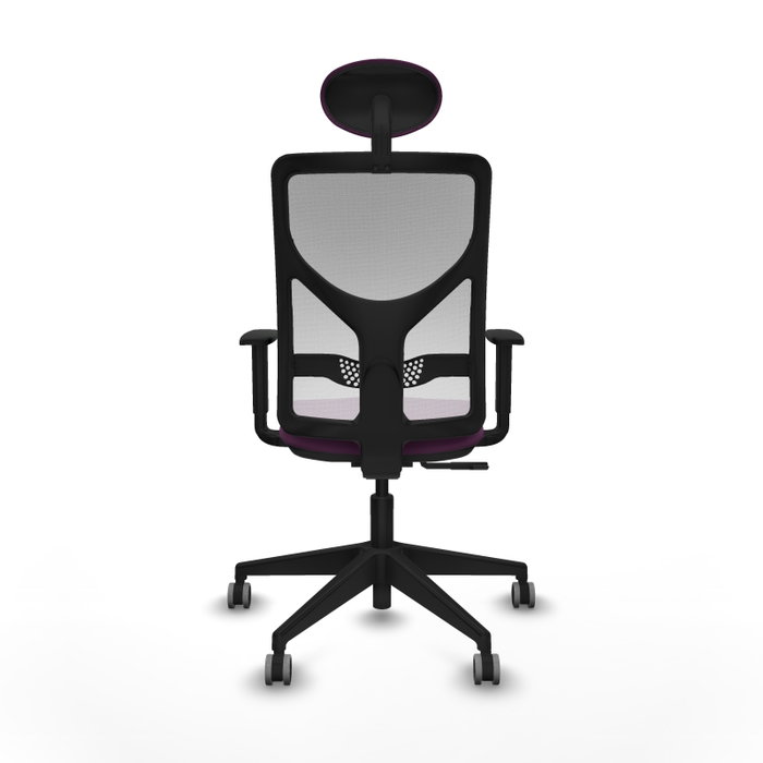 PIQUERAS Y CRESPO Silla de oficina Motilla con mecanismo Sincro, Morado y Blanco PIQUERAS Y CRESPO Silla de oficina Motilla con mecanismo Sincro, Morado y Blanco