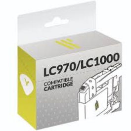 LSM Cartucho de tinta compatible Brother LC1000XLYL LC970 Amarillo