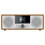 Denver MIR-270DW Radio por Internet con CD y Bluetooth en Madera Oscura