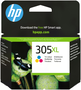 HP Cartucho de tinta Original 305XL Tricolor de Alta Capacidad