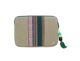 Funda para portátil Vam Vam Casablanca 12 pulgadas, protección acolchada y diseño artístico