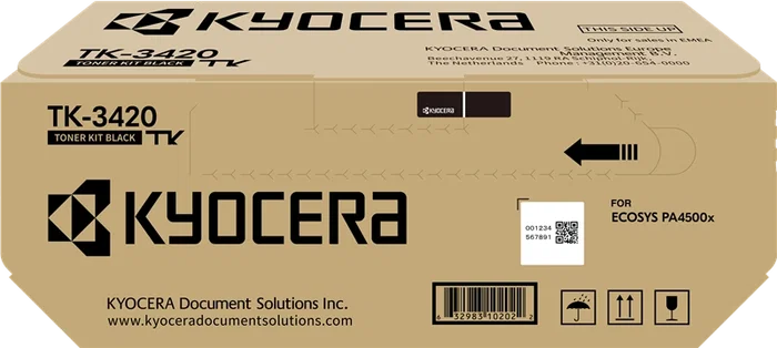 Kyocera TK-3420 1T0C0Y0NL1 Tóner negro Kyocera TK-3420 1T0C0Y0NL1 Tóner negro