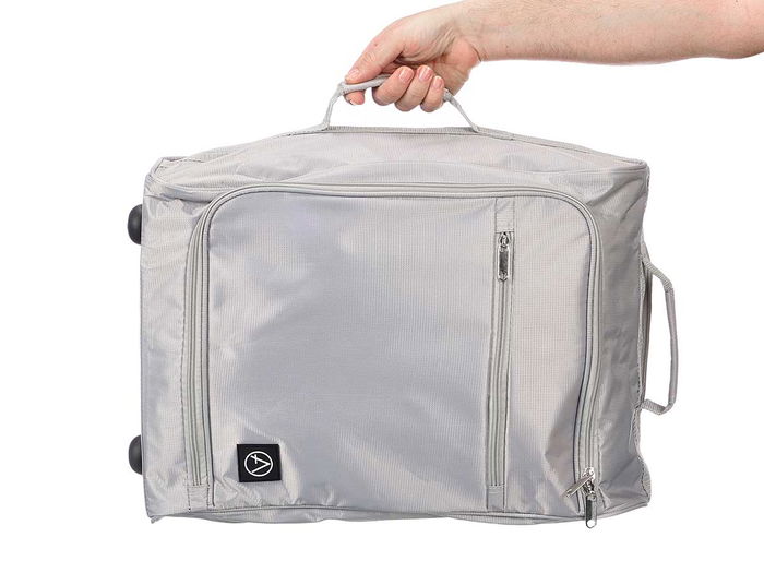 Arte Regal Mochila Trolley Cabina Gris 35x51x18cm (Set de 6)