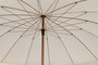 DKD Home Decor Parasol Terraza Y Jardin Beige Poliester Acero 250 x 236 x 250 cm (2 Unidades)