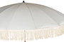 DKD Home Decor Parasol Terraza Y Jardin Beige Poliester Acero 250 x 236 x 250 cm (2 Unidades)