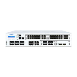Sophos XGS 6500 Appliance de Seguridad con Cable de Alimentación EU/UK - Firewall 120 Gbit/s, VPN 109.8 Gbit/s, 12 Puertos 10G, Montaje Rack 2U