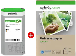 Prindo Green XL Value Pack Negro / Varios Colores / Blanco Ahumado