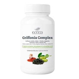 BETULA Griffonia Complex 90 Cápsulas - Magnesio, Ácido Fólico, Vitaminas C y B6, Azafrán, Biotina y SAMe