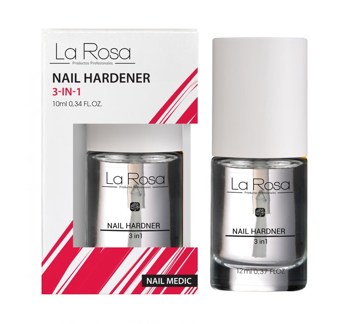 La Rosa Endurecedor De Uñas 3 En 1 10 Ml La Rosa Endurecedor De Uñas 3 En 1 10 Ml