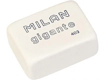 Milan Goma 403 Gigante Miga de Pan Blanco Milan Goma 403 Gigante Miga de Pan Blanco