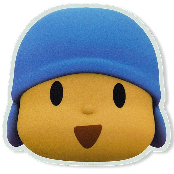 Pocoyo Kit Ratón Óptico USB con Alfombrilla - Ratón de ordenador para niños