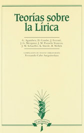 Teorías sobre la lírica, Fernando Cabo Aseguinolaza - ARCO-LIBROS