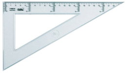 Cartabon Cristal Safta 25 Centimetros (Set de 20)