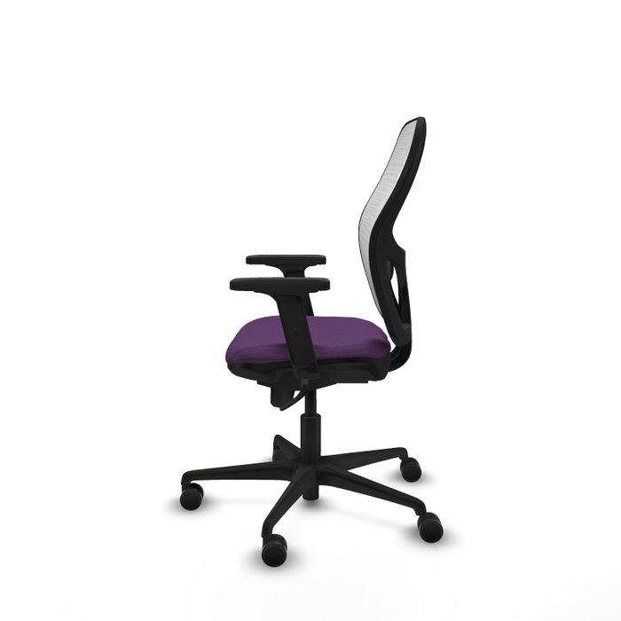 PIQUERAS Y CRESPO Silla de oficina Jorquera Morada y Blanca