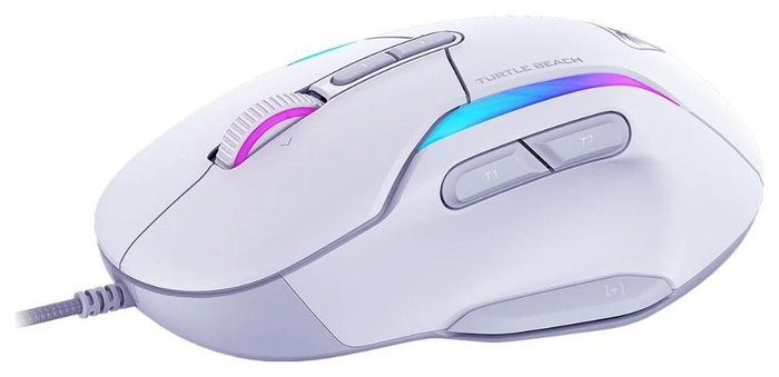 Turtle Beach Kone II Ratón para Juegos Ergonómico, Blanco Turtle Beach Kone II Ratón para Juegos Ergonómico, Blanco