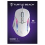Turtle Beach Kone II Ratón para Juegos Ergonómico, Blanco