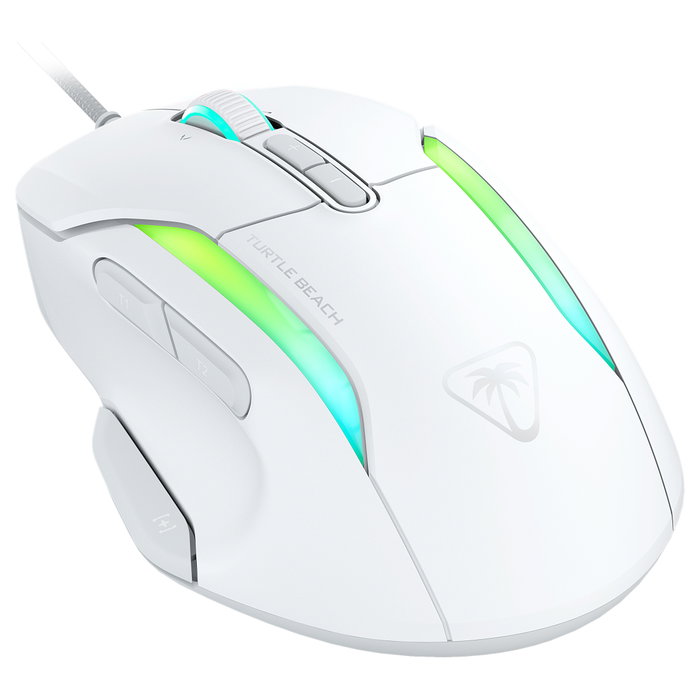 Turtle Beach Kone II Ratón para Juegos Ergonómico, Blanco Turtle Beach Kone II Ratón para Juegos Ergonómico, Blanco