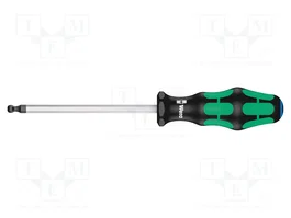 WERA Destornillador Allen esférica HEX 6mm