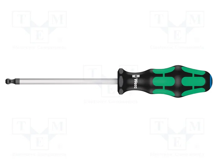 WERA Destornillador Allen esférica HEX 6mm WERA Destornillador Allen esférica HEX 6mm