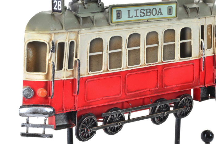 DKD Home Decor Perchero de Pared Metal TRANVIA Surtido de 2