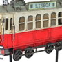 DKD Home Decor Perchero de Pared Metal TRANVIA Surtido de 2