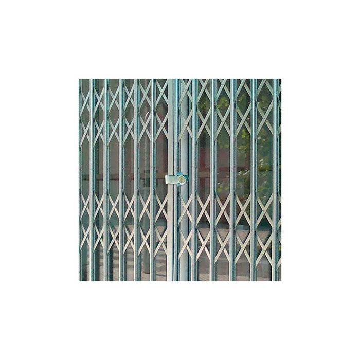 Micel Candado Reja Ballesta CN16 con 3 Llaves, Acabado Cromo Brillo, Kit 2 Unidades