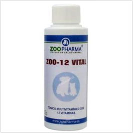 Zoopharma Veterinaria Zoo-12 Vital Perros y Gatos 100ml Tónico Multivitamínico