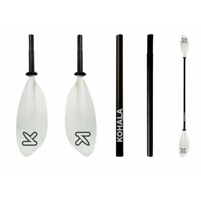 Ociotrends Remo de aluminio para kayak de 3 piezas