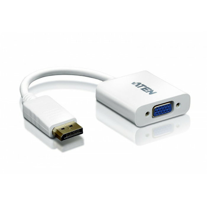 Aten Adaptador DisplayPort a VGA VC925 Blanco