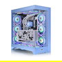 Thermaltake CTE E600 MX Midi Tower PC Azul Vidrio templado