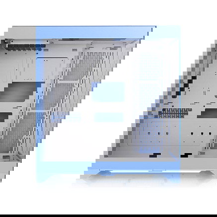 Thermaltake CTE E600 MX Midi Tower PC Azul Vidrio templado