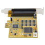 StarTech Tarjeta PCI Express Serie con 8 Puertos RS