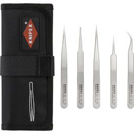 Knipex Juego de 5 pinzas de precisión