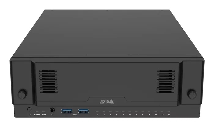 AXIS S2212 Mk II Grabador de vídeo de red, 12 canales, 1920x1080 Full HD, 6TB HDD, 14 puertos Ethernet, Energía sobre Ethernet (PoE), FIPS 140-2