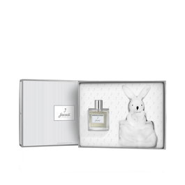 Jacadi LE BÉBÉ Estuche Eau de Cologne sin alcohol 100ml + Peluche Rabbit Jacadi 1 pieza