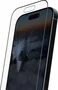PanzerGlass Stealth Screen Protector con marco negro para iPhone 17 y iPhone 16 Pro