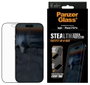 PanzerGlass Stealth Screen Protector con marco negro para iPhone 17 y iPhone 16 Pro
