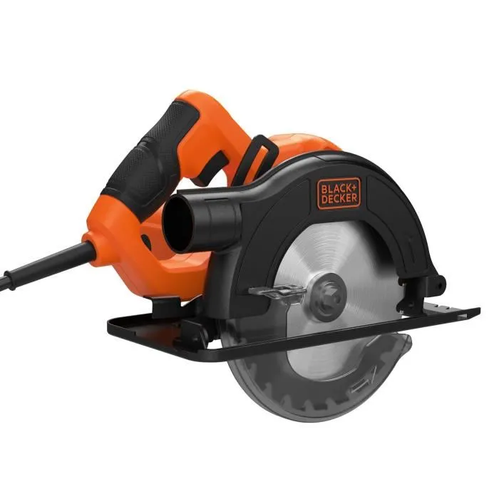 Black + Decker CS1200-QS Sierra Circular con Cable 1200 W Black + Decker CS1200-QS Sierra Circular con Cable 1200 W