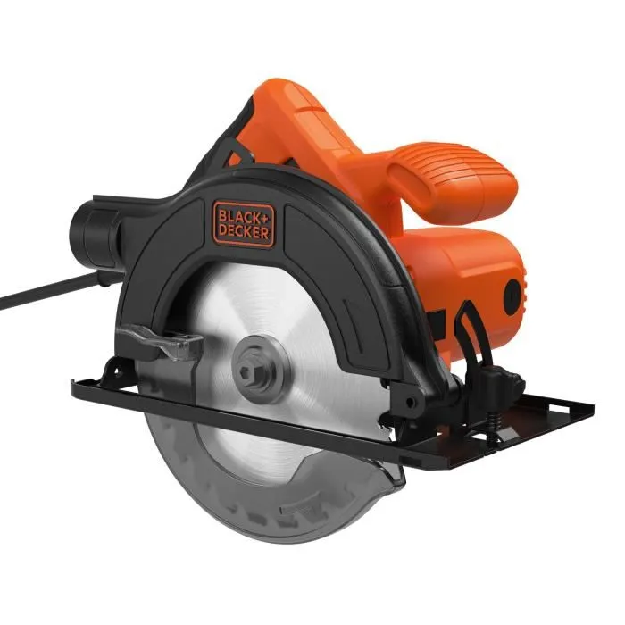 Black + Decker CS1200-QS Sierra Circular con Cable 1200 W Black + Decker CS1200-QS Sierra Circular con Cable 1200 W