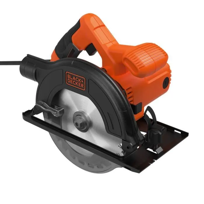 Black + Decker CS1200-QS Sierra Circular con Cable 1200 W Black + Decker CS1200-QS Sierra Circular con Cable 1200 W