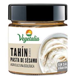 VEGETALIA Tahin Blanco Bio S/S 180g. Crudo sin sal