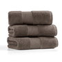 Mijölnir Chicago Bath Toalla de Baño 70 x 140 cm - Marrón Oscuro