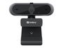 Sandberg USB Webcam Pro Webcam Full HD 1080P con Enfoque Automático y Micrófono Estéreo