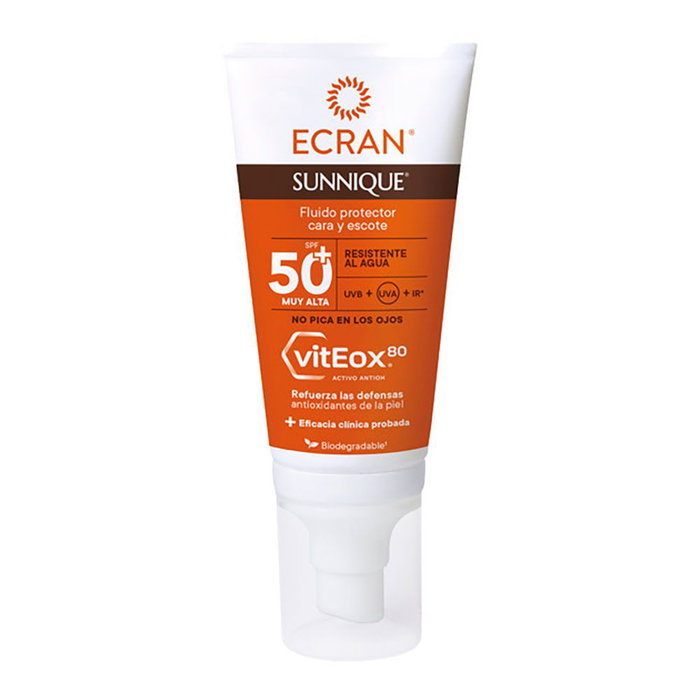 Ecran Sunnique Fluido Protector Facial SPF50+ 50 ml Ecran Sunnique Fluido Protector Facial SPF50+ 50 ml