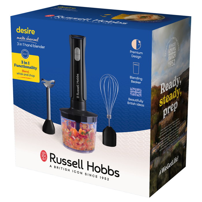 Russell Hobbs Batidora de mano Desire 27141-56, Antracita