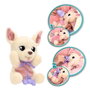Imc Toys Peluche cachorro Baby Paws Yummy Chihuahua con biberón y bolsa transportable