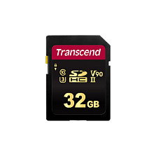 Transcend SDC700S 32GB SDHC Tarjeta de Memoria, Clase 10, 285MB/s Lectura, 180MB/s Escritura