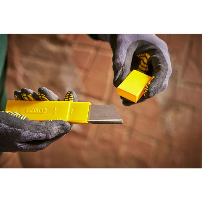 Stanley Hojas de Repuesto para Cúter de 25 mm, 10 Unidades