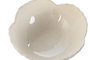 DKD Home Decor Ensaladera de Porcelana Blanca 20,5x20,5x9 cm